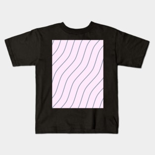 colorful line pattern design Kids T-Shirt